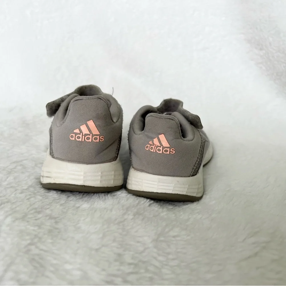 Adidas Duramo Toddler Girls Shoes - Size 9 - Color Grey - Picture 7 of 16
